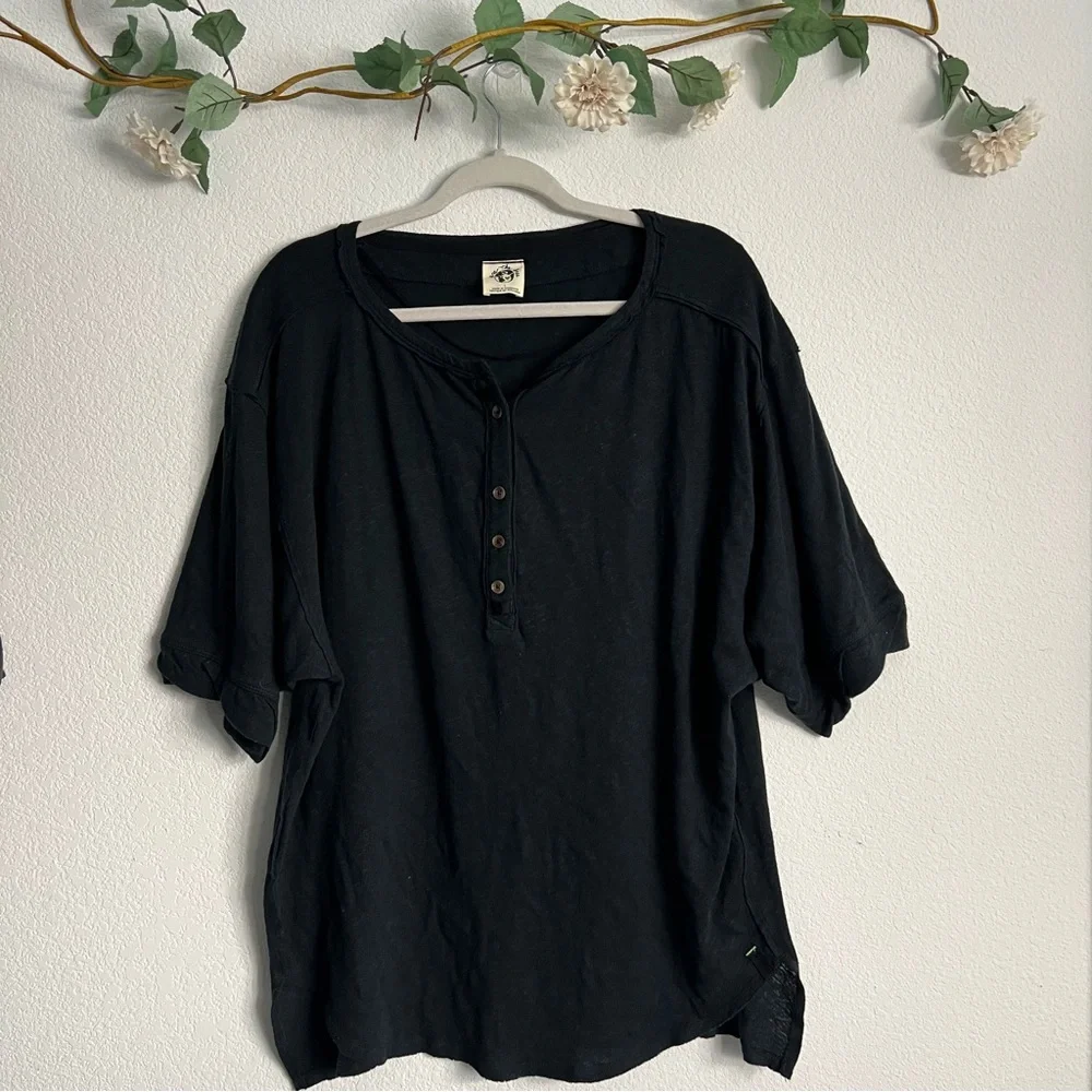 NWOT Free People Maribel Henley Size Large - Picture 3 of 5